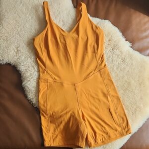 Lululemon Align Bodysuit In Autumn Orange Size 6